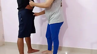 Desi XXX Nepali Indian bhabhi wake with reference to daver and lovemaking with him until creampie  Clear Hindi Voice